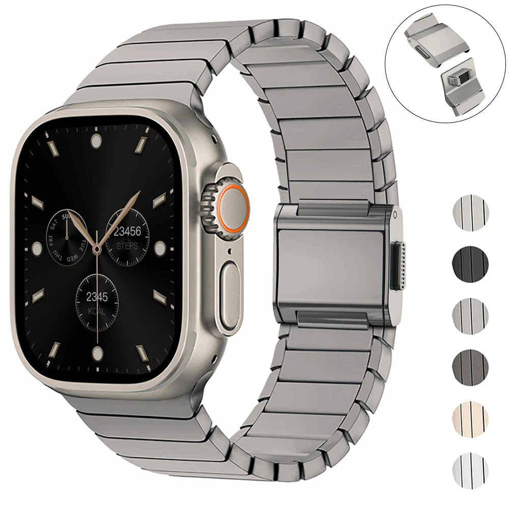 Men's Titanium Magnetic Buckle Bracelet