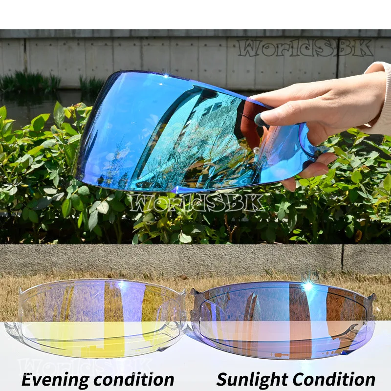 Motorcycle Helmet Photochromic Visor Lenses Which Automatically Darkens Clears Helmet Visor For Bell Qualifier Dlx Mip I.1055852146 - View #7