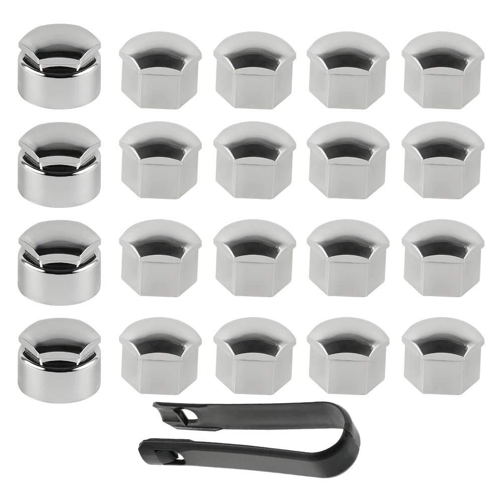 Universal 17mm Car Wheel Nut Caps Bolt Covers