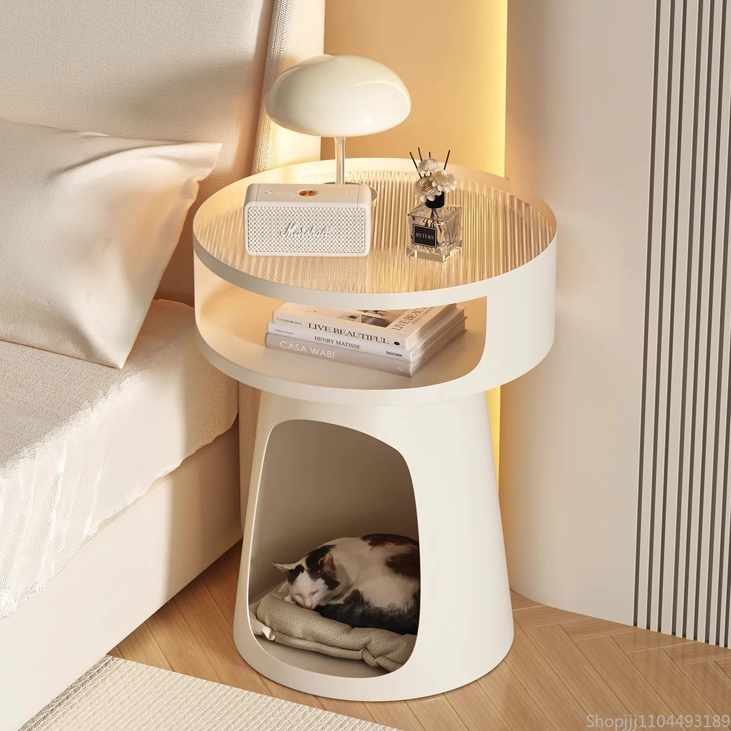 Bedside Table With Cat Bed: The Perfect Blend of Function and Feline ...