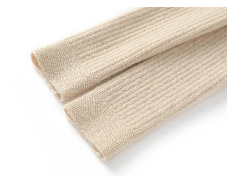 Winter-Knieschützer aus 100 % Kaschmir, 60 cm, verlängerte Beinwärmer für Frauen, alte kalte Beine, warme Knieschützer für den Außenbereich, Kälteschutz – Detail 13