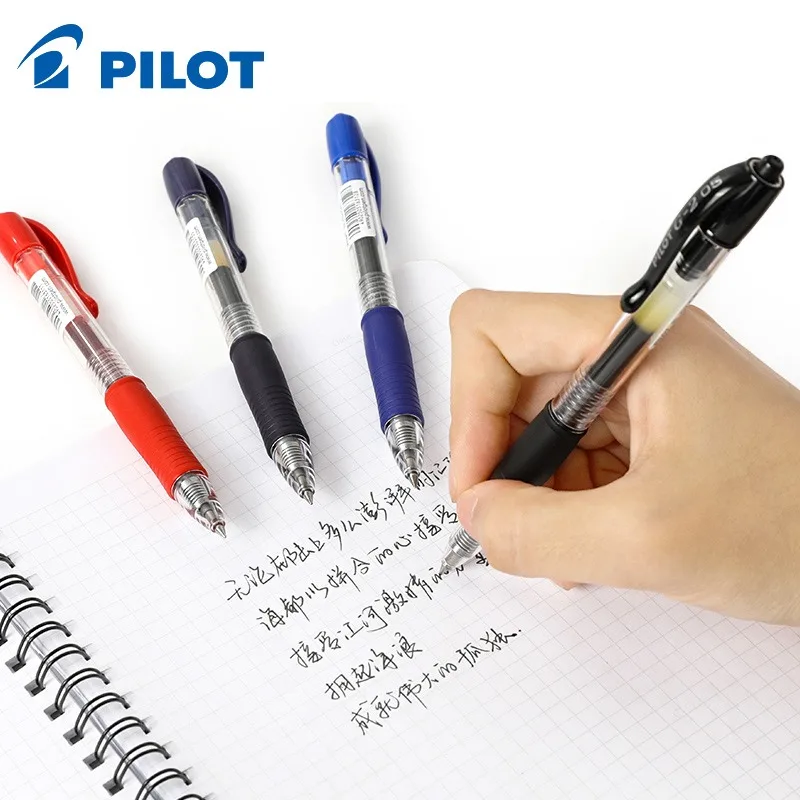 Penne Pilot PILOT Penne A Sfera Retrattili BPS-Matic - Pack Da 6, Inchiostro Nero, Corpo Trasparente, Tratto Fine PILOT BPS-Matic Nero
