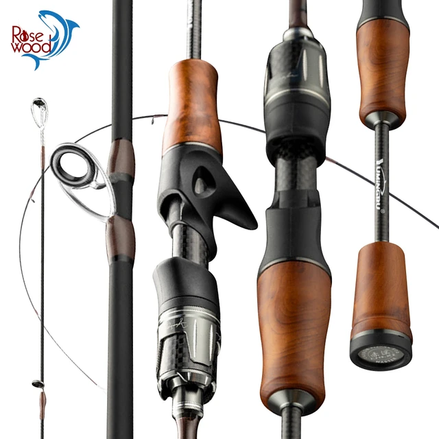 Rosewood Strong & Lightweight Spinning Casting Fishing Rod