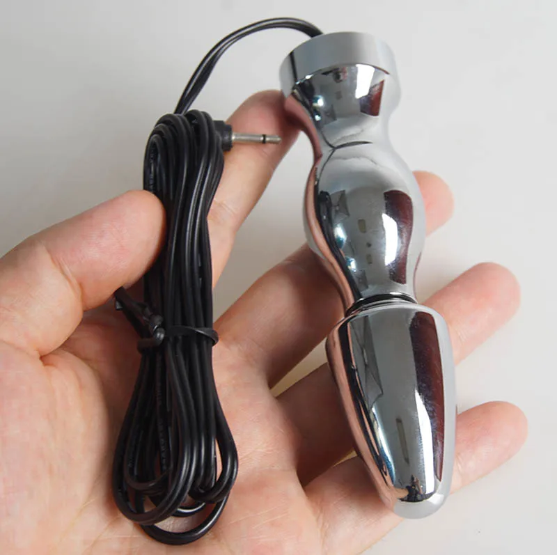 plug anal mulher Electric Shock Anal Vibrator Male Prostate Massager Butt Plug – ZhenDuo Sex  Shop