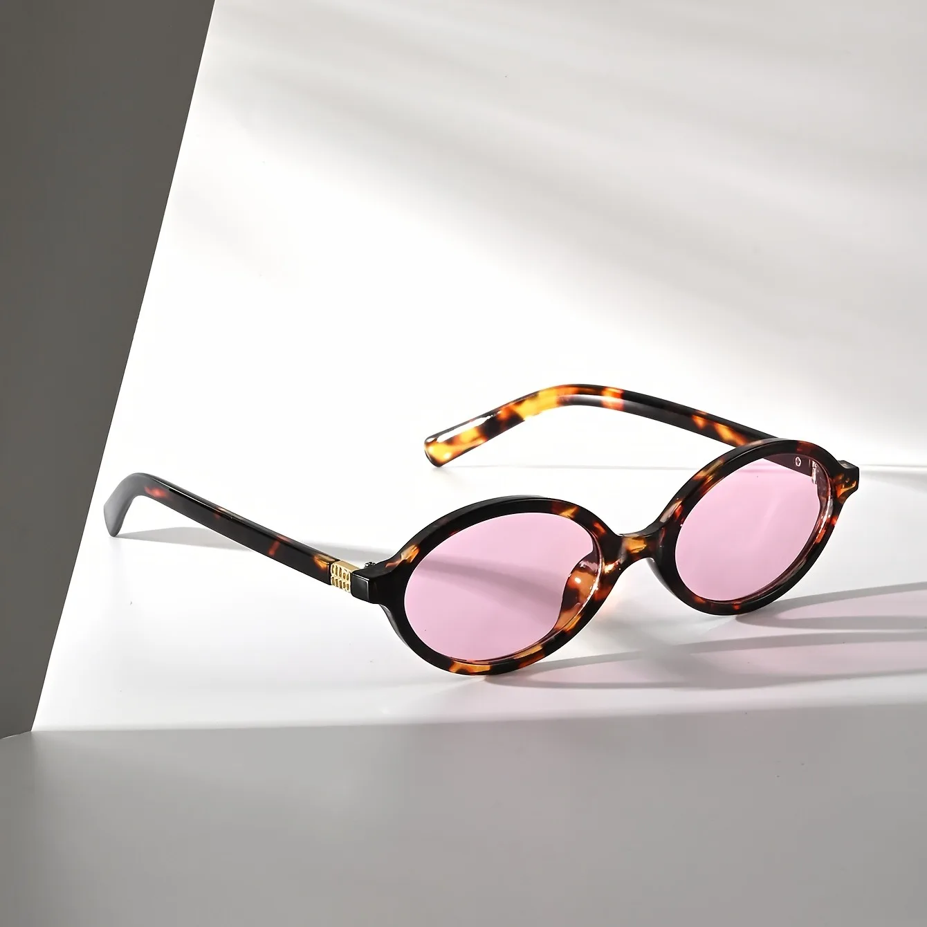 Blaulichtblockierende Brille im koreanischen Stil, Retro-Ellipsenrahmen mit UV-Schutz, Damenmode-Vollrahmen für den täglichen Gebrauch – Detail 2
