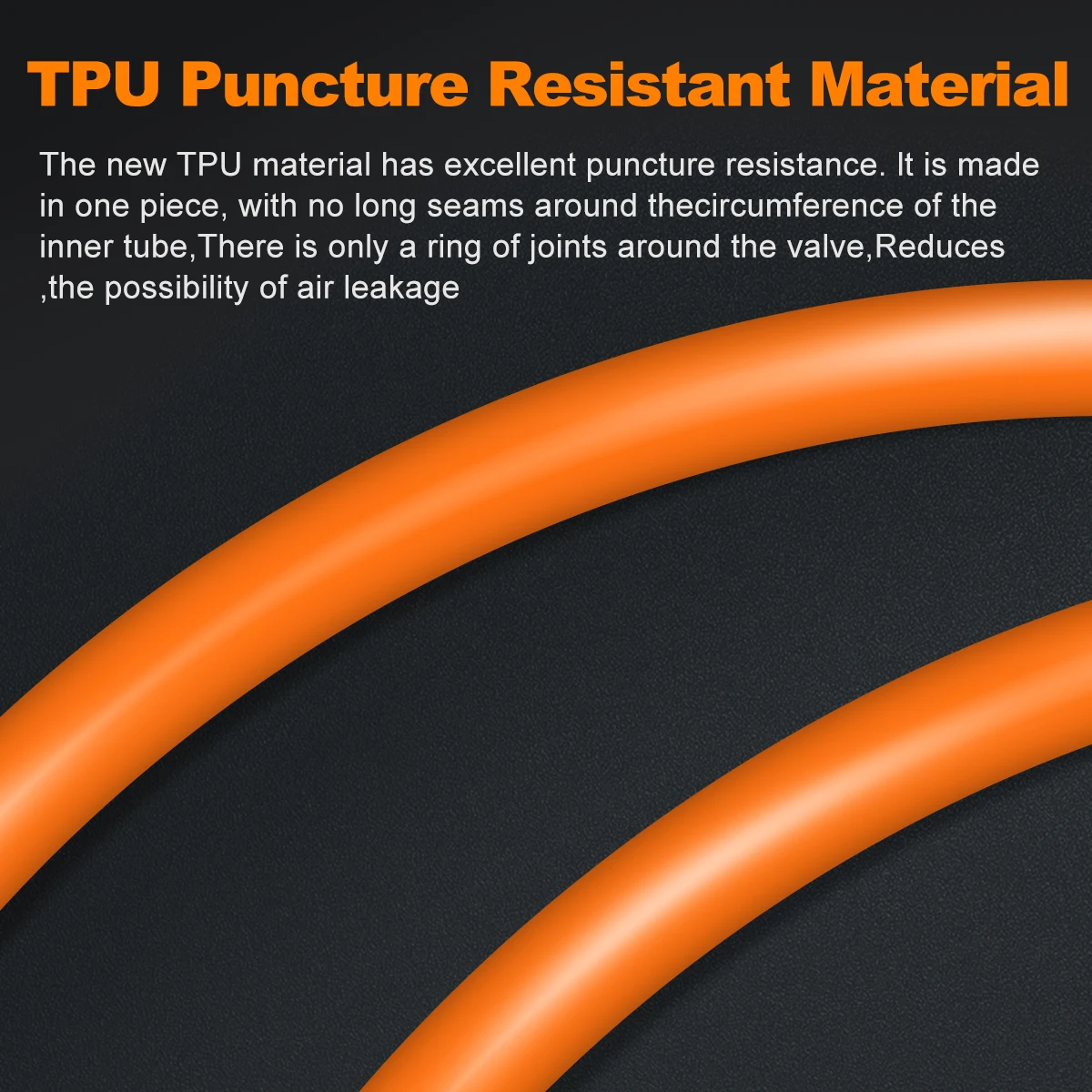 CYCLAMI Ultralight TPU Bicycle Inner Tube with French Valve - Super Light