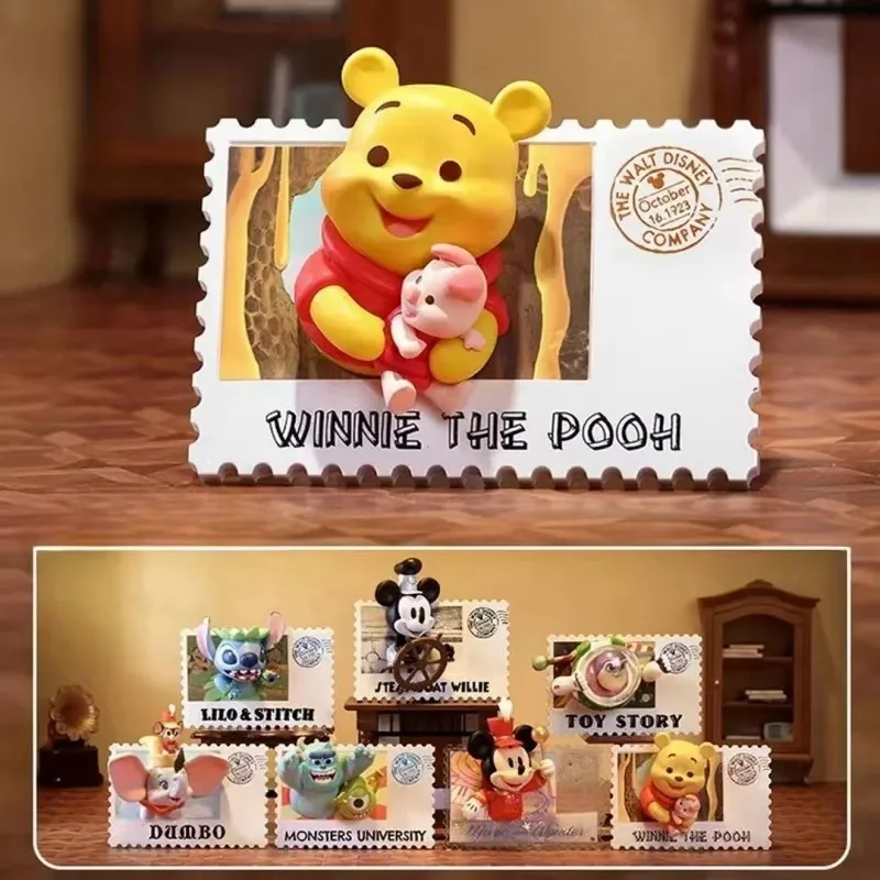 Disney 100th Anniversary Series Blind Box Retro Stamp Refrigerator