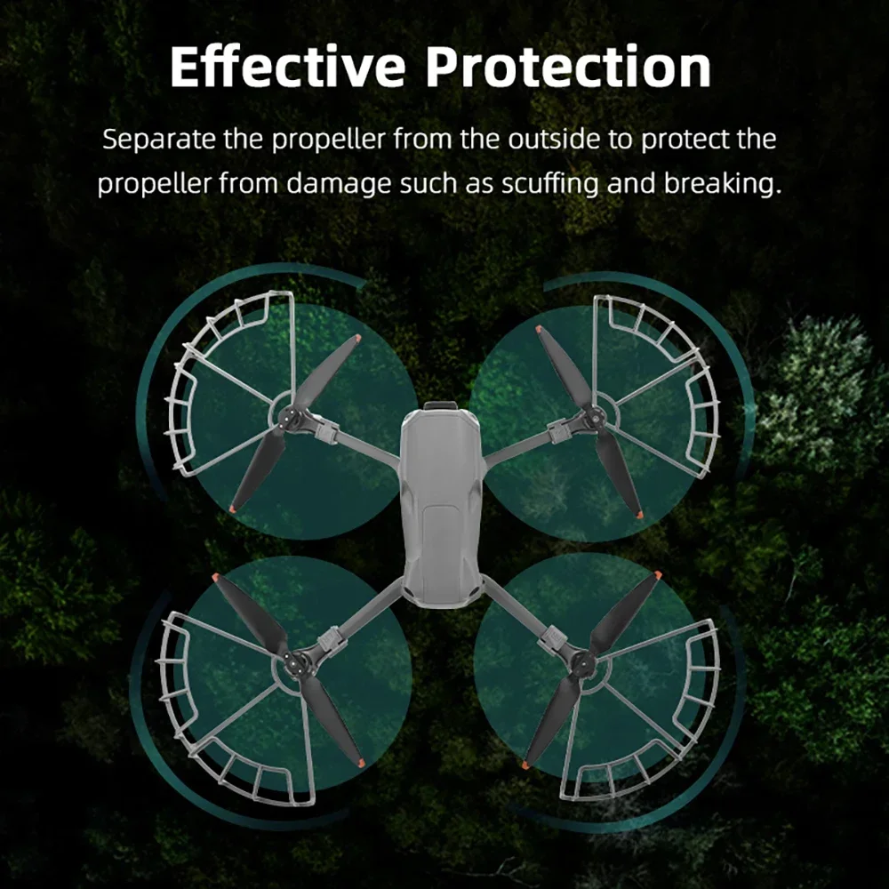 Hélices DJI Mini 3 Pro/4 Pro - Protection Hélice Gris Clair