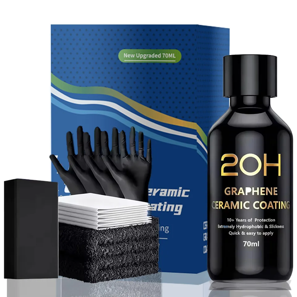 Advanced Graphene Ceramic Coating with Self-Healing and UV Track Technology - Ultimate Car Detailing Protection