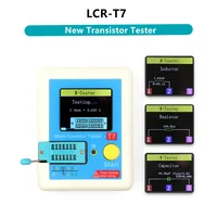 LCR-T7 New Transistor Tester TFT Diode Triode Capacitance Meter LCR ESR Meter NPN PNP MOSFET IR Multifunction Tester Multimeter 2