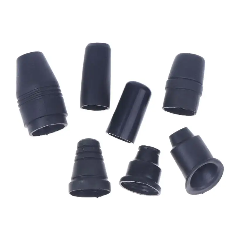 2PCS Black Motorcycle Scooter CG125 GN125 YBR125 YBR250 TTR225 GN250 Mirror Seal Dust Proof Sleeve For 125cc 150cc 250c