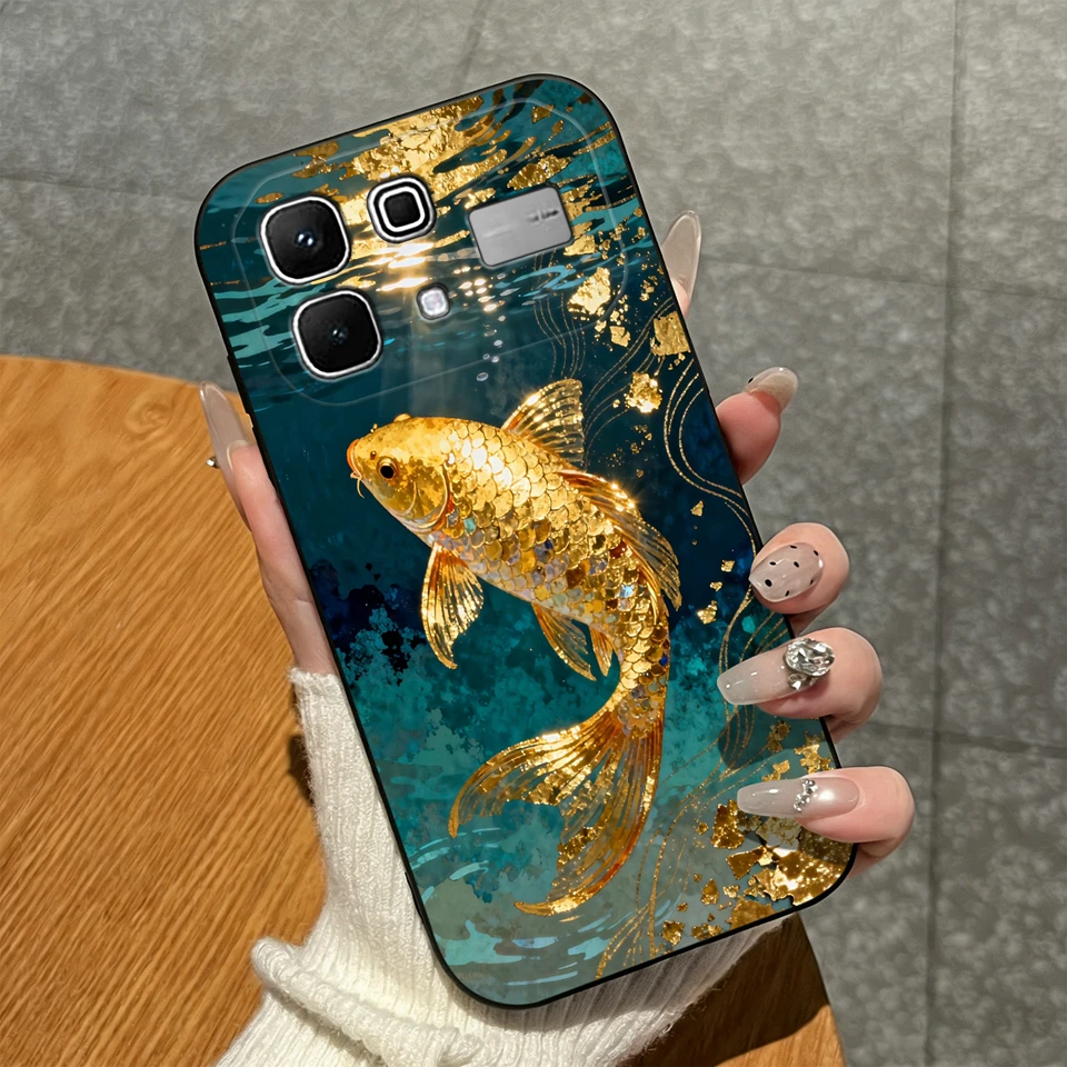 Pretty Flower Leopard Print Non-Slip Matte Silicone Case - Stylish Protective Shell