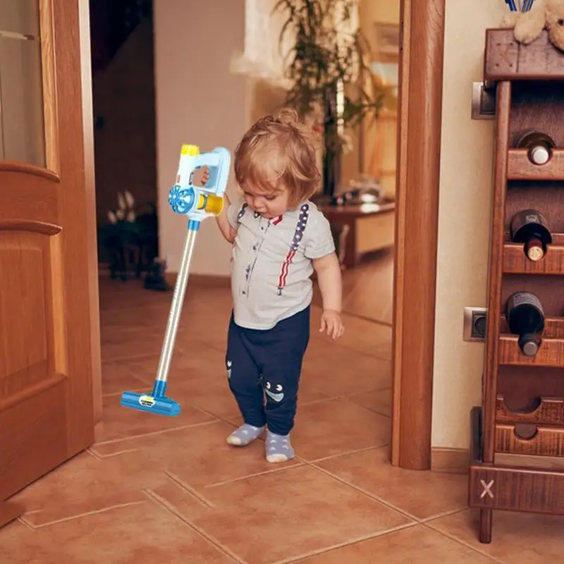 Kids Vacuum Cleaner Toy Children House Cleaning Toys Simulation Electric Vacuum Cleaner Toy Home Cleaning Toy For Kids 3 2