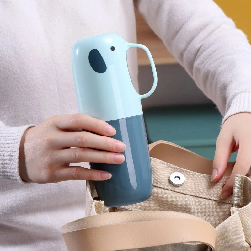 

Коробка для зубной пасты, Высококачественная стабильная зубная щетка для путешествий, Женская Модная креативная зубная паста, зубная щетка для хранения, устройство для ванной комнаты