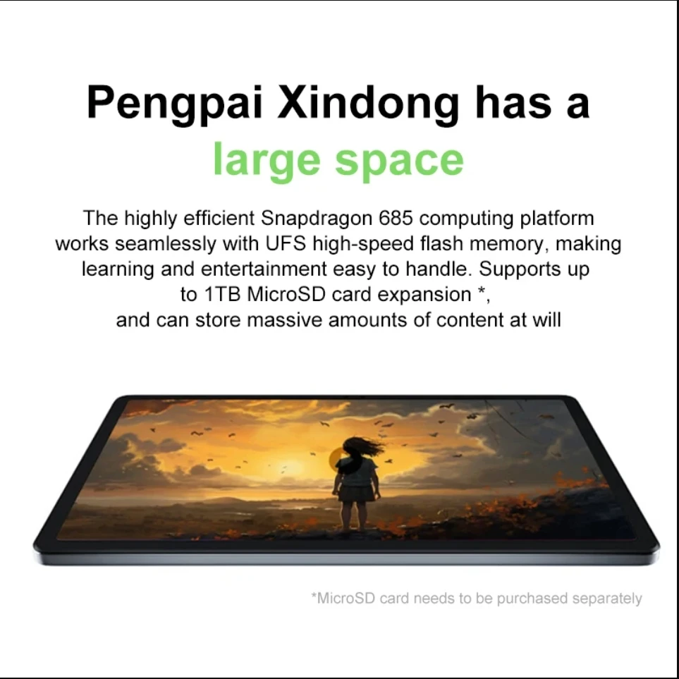 Lenovo Xiaoxin Pad 2024 11-inch Qualcomm Snapdragon 685 8+128G