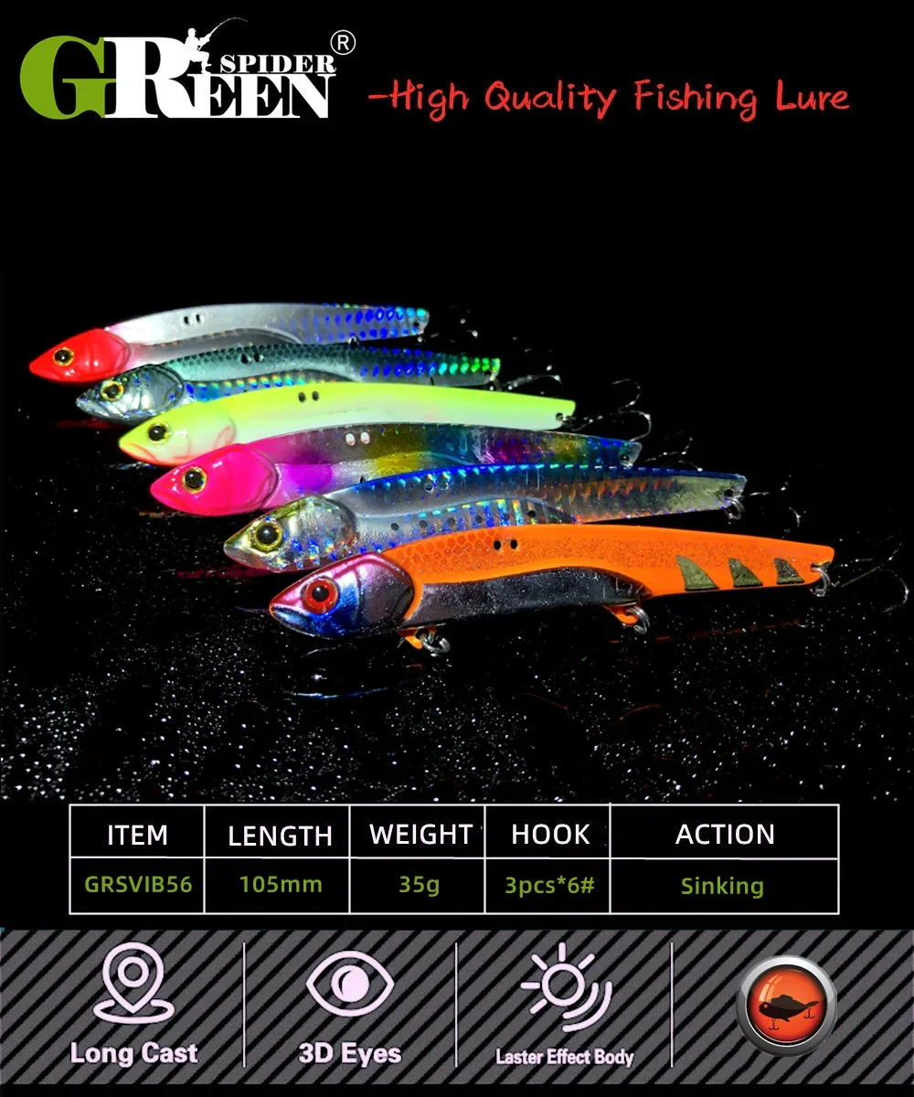 GREENSPIDER 35G VIB Lure image 1