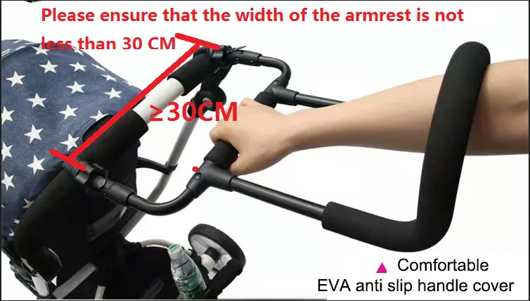 Kinderwagen-Griffverlängerung, Lenkerverlängerung Produktbild-Vorschau 9