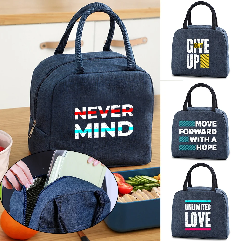 Women Lunch Bag Fresh Cooler Pouch for Office Student Convenient Insulated Lunch Box Tote Portable Thermal Food Container Bags rock music death metal insulated tote bag reusable thermal cooler lunch box work school travel food picnic container bags