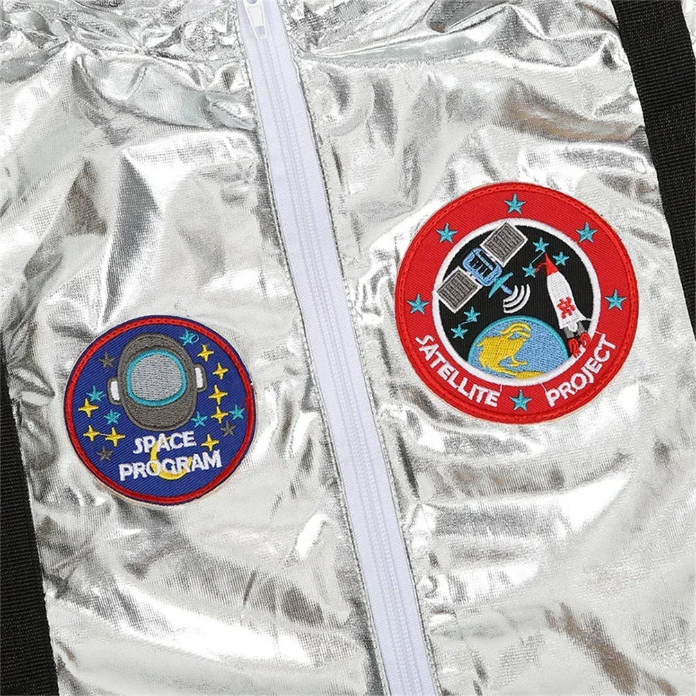 Astronaut Costume Men Spaceman Fantasy Coverall Astronaut Costumes Adult Space Halloween Cosplay Jumpsuit Party Night Outfit cosplay costume men festival costume set