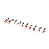 10pcs Electric Motor Carbon Brushes Replace Dental Grinding Machine Micromotor Handpiece 3X3X4.5MM 3