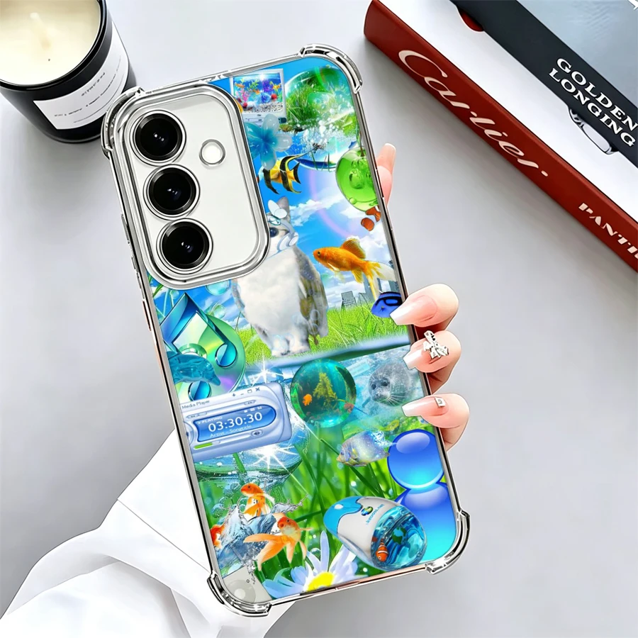 Frutiger Aero Aqua Nostalgia Phone Case