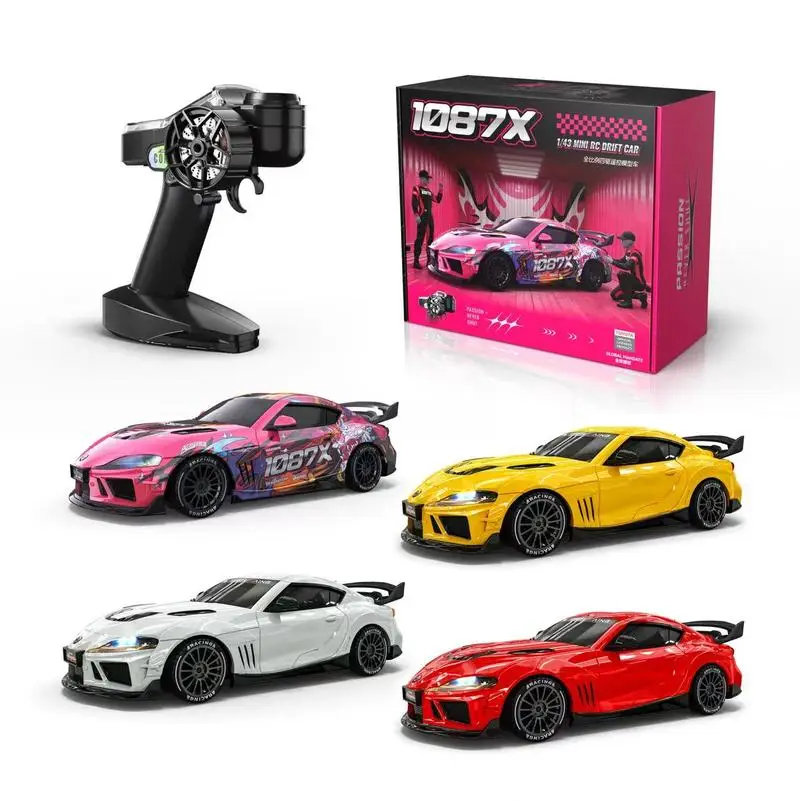 Mini voiture RC Supra 1:43 drift gyroscope 4x4 - 37.19€