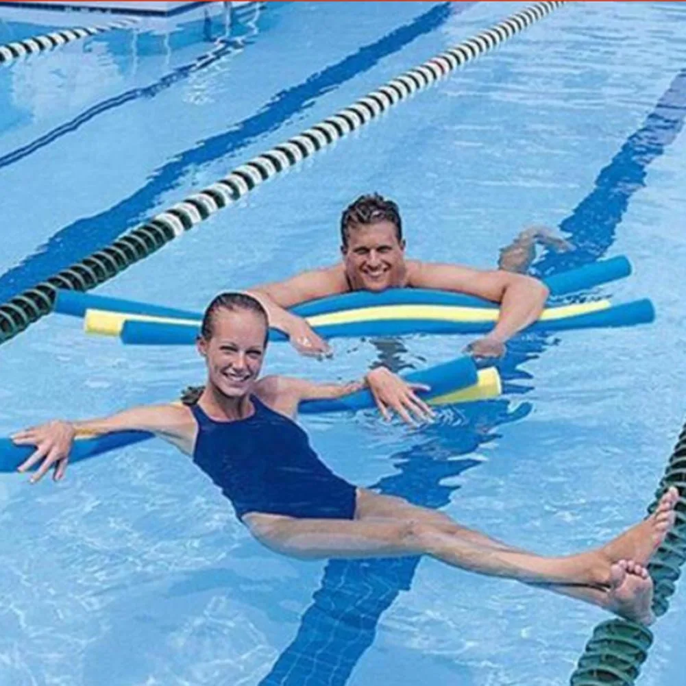 Swimming Pool Noodle Portable Flexible EPE Learn Adult Children Summer Swimming Aid Underwater Scooter Buoyancy Stick