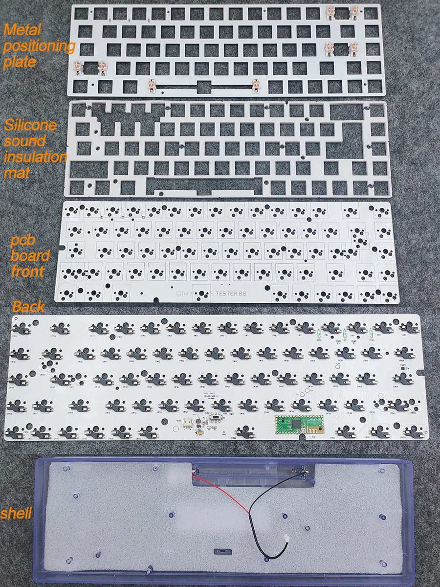 CIY Tester 68 Keyboard Switch Tester Hot Swappable CIY68 Tester68 ...