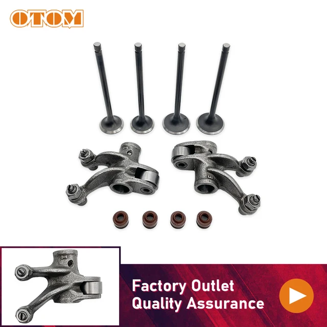อะไหล่เครื่องยนต์รถจักรยานยนต์ OTOM รุ่น YB300H YB250R ชุดซีลก้านวาล์วไอดีไอเสีย วาล์วโยก สำหรับรถจักรยานยนต์ LONCIN KEWS K23 HENGJIAN S7 1