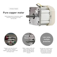 110V 220V Brushless Servo Motor Kit Adjustable 550W 750W 1100W 2200W Motor for Sewing Machine And Lathe Machinery Servo Motor - Image 4