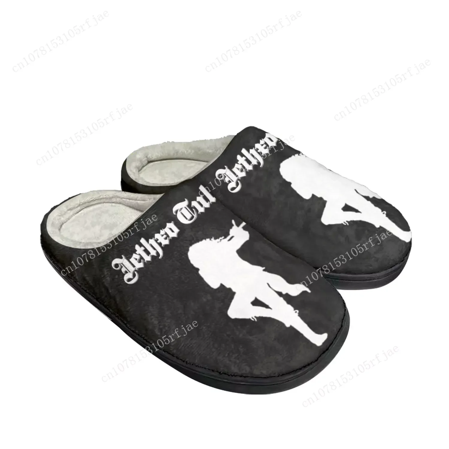 Jethro Tull Folk Rock Band Home Cotton Custom Slippers Mens Womens Sandals Plush Bedroom Casual Keep Warm Shoe Thermal Slipper