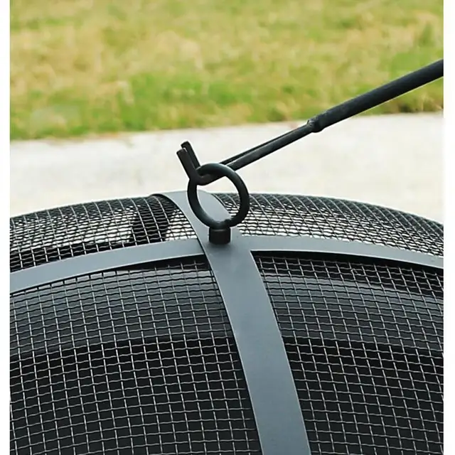 30 "Tűz Gödrök Kerek Pörkölt Kályha Vasfűtő Pörkölés Brazier Multifunkcionális Barbecue Kültéri Melegítők - Image 4