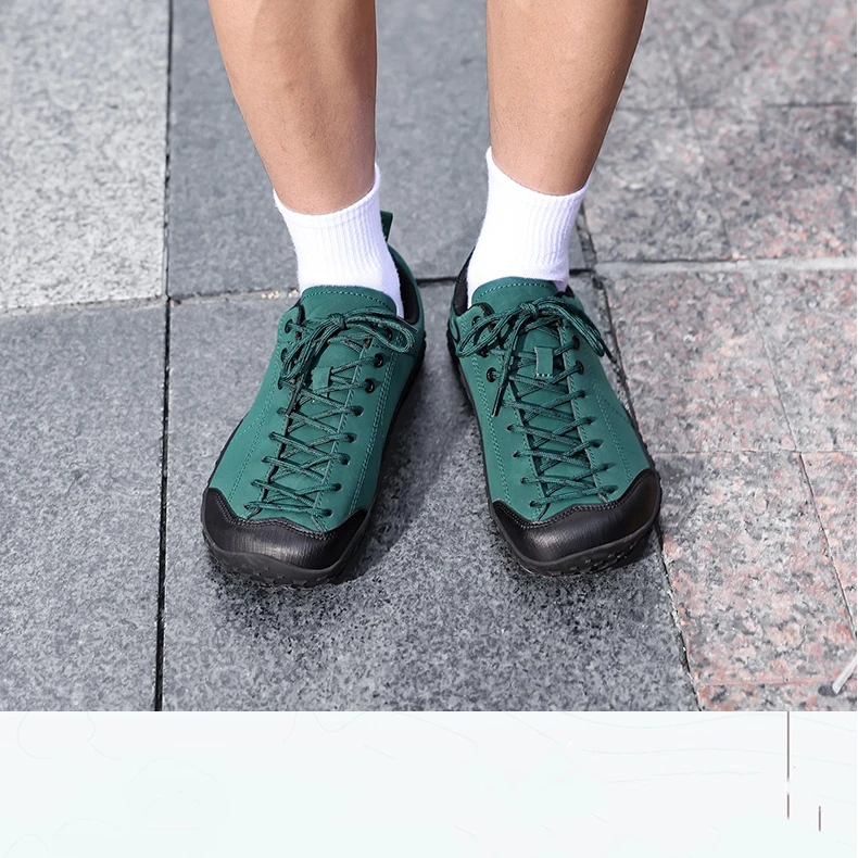 Wide Toe Barefoot Shoes For Men For Running Climbing And Hiking_voghion.com