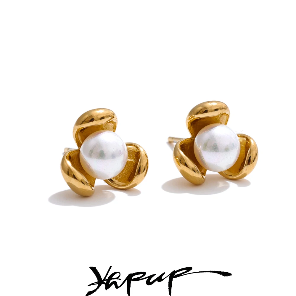 Yhpup Stud Earrings 316L Stainless Steel