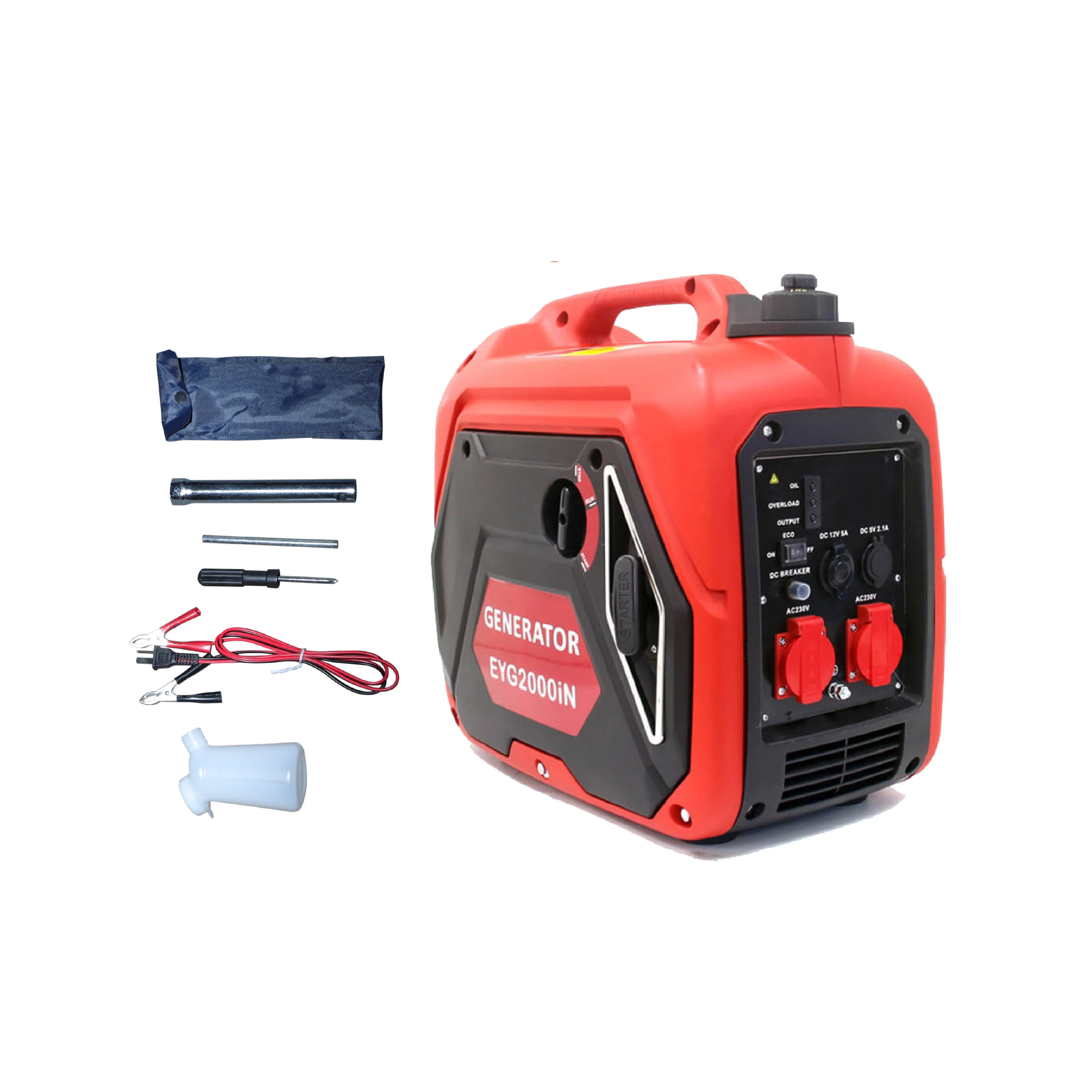 

Outdoor Portable Inverter Generator 2000w Small Silent Gasoline Generators For Home