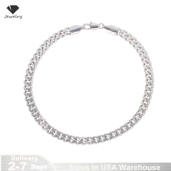 925 Sterling Silver Handmade 4mm snake Chain Bracelet for Men Women Italian Silver Link Chain Bracelet Jewelry Ships from USA