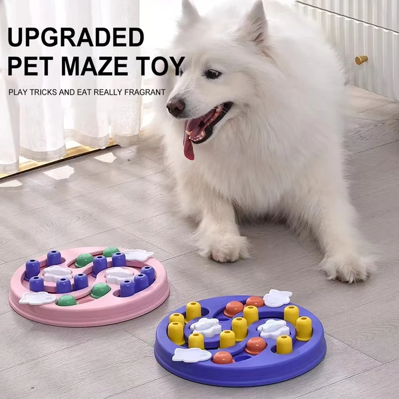 

Pet Maze Slow Feeder Toy Puppy Educational Interactive Toys Food Dispenser Choke-proof Dog Puzzle Toys For Dogs Pet Accessories