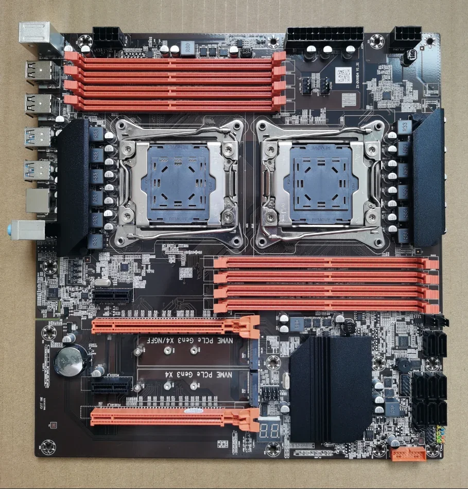 Atermiter Dual X99 Kit Placa-mãe Xeon E5 2680 V4 Processador