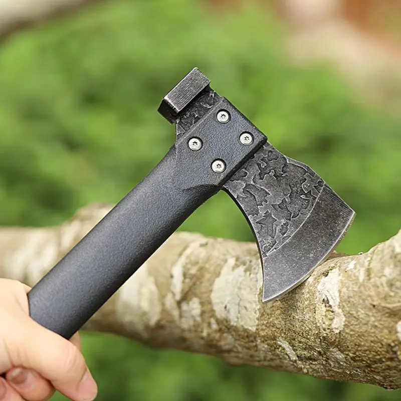SurvivalAxeHammerMultifunctionFireAxOutdoorFellingAxesHatchet