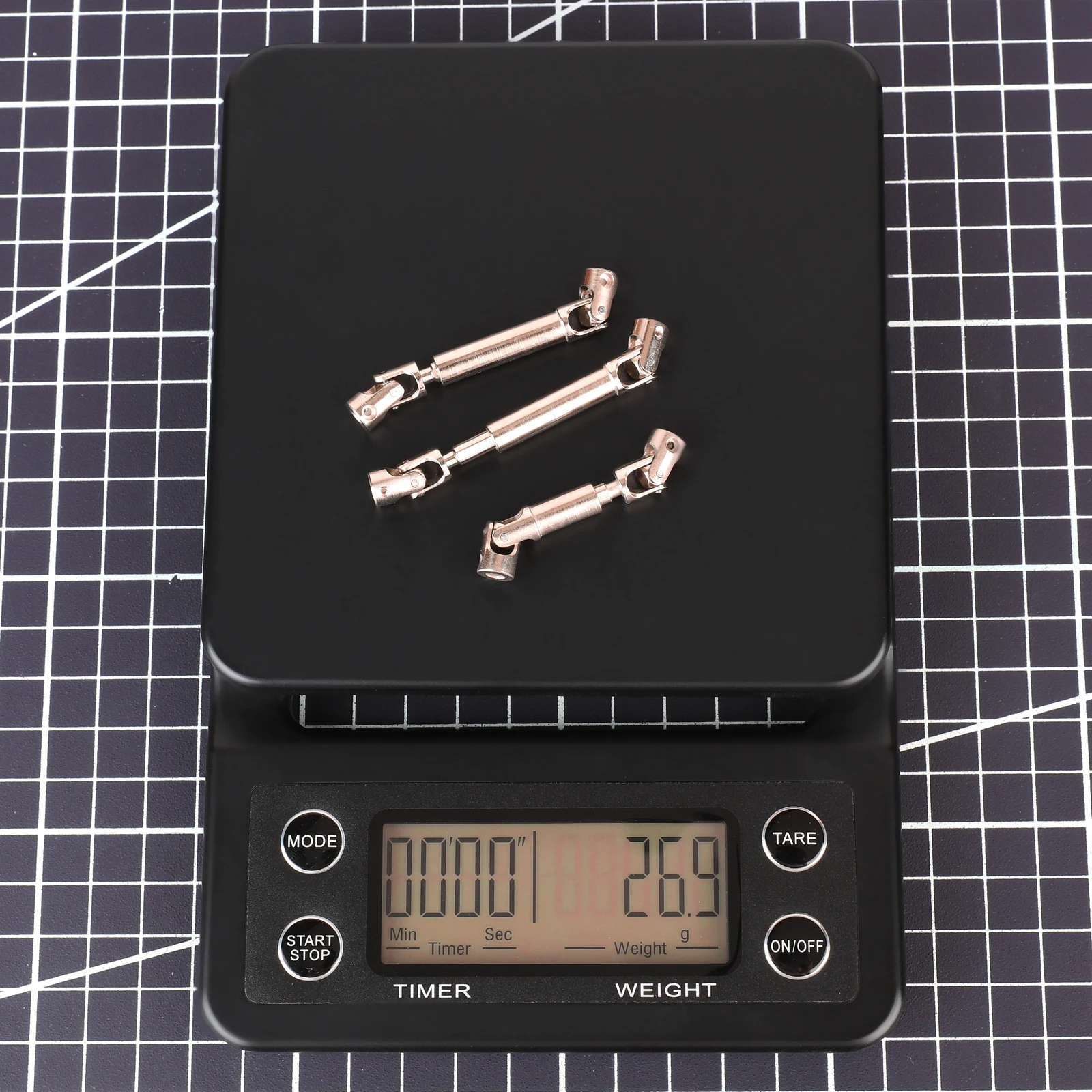 Arbre transmission RC alliage alu RCAWD pour HOBBY PLUS ARKTOS CR-18P 1/18