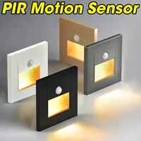 PIR Motion Detector Sensor Led Stair Light Infrared Human Body Induction Lamp Recessed Steps Ladder Staircase Bedroom Decoration (v1.12.4)