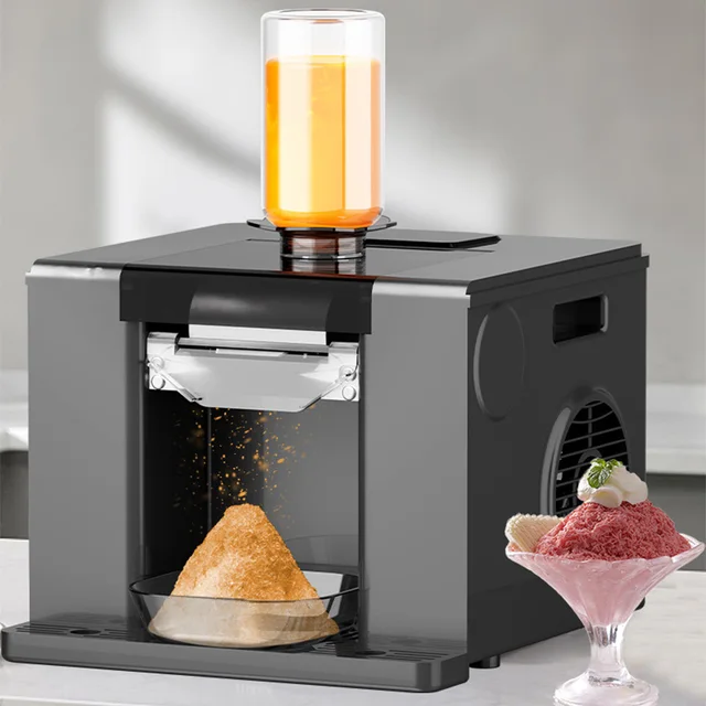 Machine à flocons de neige, machine à glace molle commerciale, machine à glace pilée, machine à glace concassée, distributeur de glace quantitatif 1