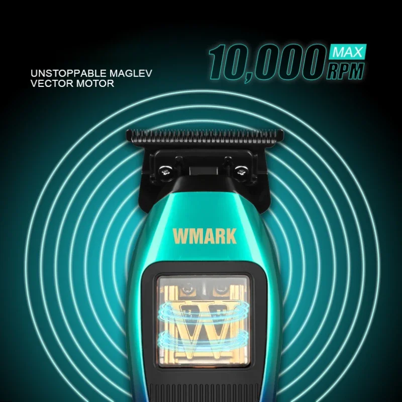 2025New Professional Hair Trimmers WMARK NG-XT1 Maglev Vector