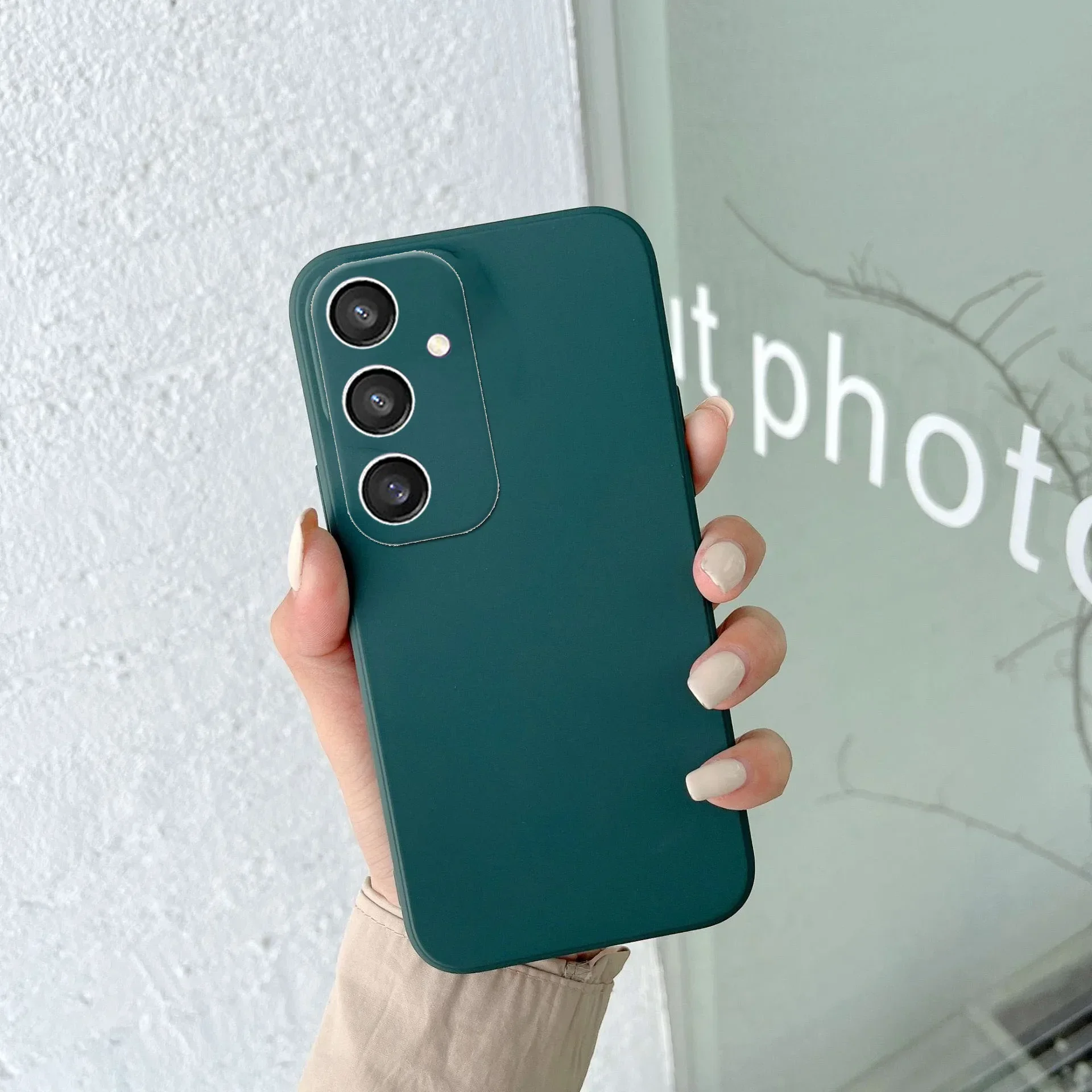 Premium Liquid Silicone Phone Back Cover with Ultra-Soft Finish