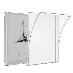 Shockproof Soft TPU Tablet Cover with Pen Slot - 10.3'' Protector Skin Case - Boox Go 10.3inch (Clear)