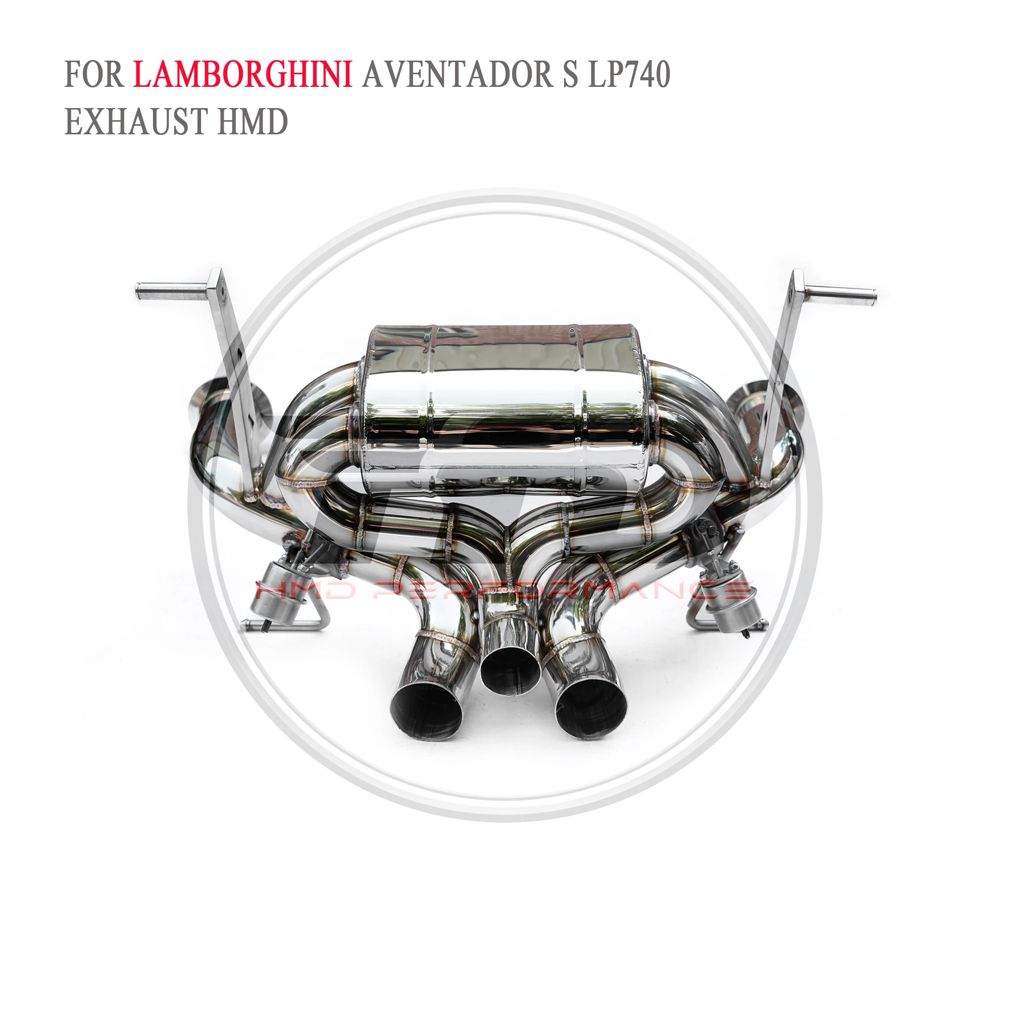 

HMD Exhaust System Stainless Steel Performance Catback for Lamborghini Aventador LP740 Muffler With Valve