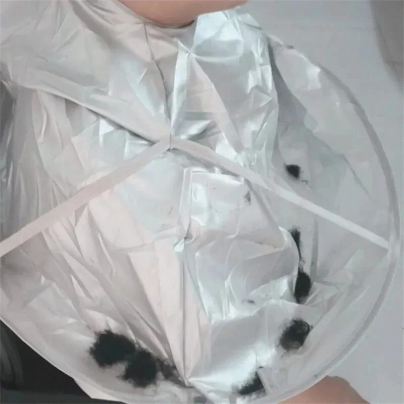 DIY Hairdressing Cloak Umbrella Cloak Hairdressing Cloak Shaving Cover Hairdressing Apron Household Cleaning Protective 4