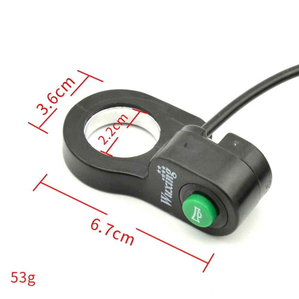 

Handlebar Momentary Switch Button JST-SM 2-pin Male Horn Regen Cruise For Electric Bike Motorcycle ATV Handlebar Switch Parts
