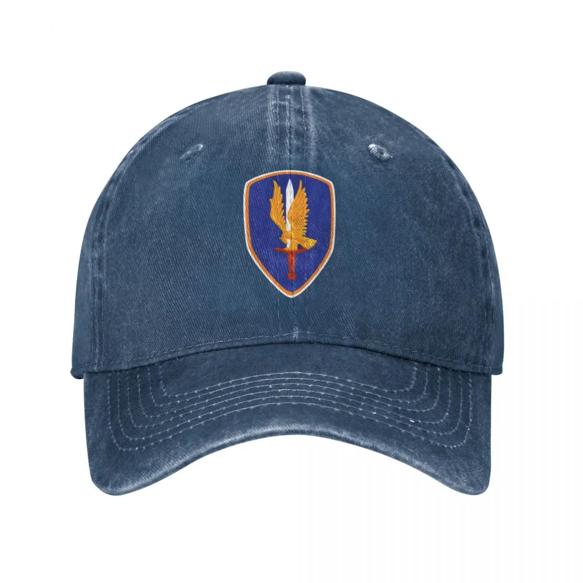 

1st Avn Bde - Golden Hawks Baseball Cap Rave Fashion Beach Hats Woman Men'S