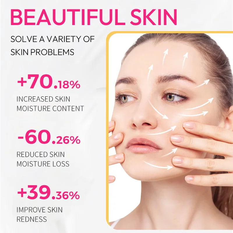 Revitalizing Skincare Set: Eye Cream, Collagen Mask & Glowing Face Essence